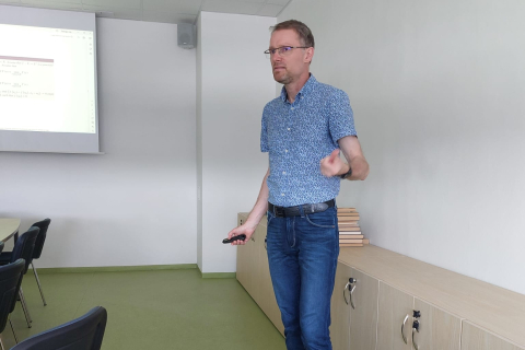 Prof. Galewski at Department of Mathematics, FEEC BUT