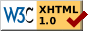 XHTML 1.0 Transitional